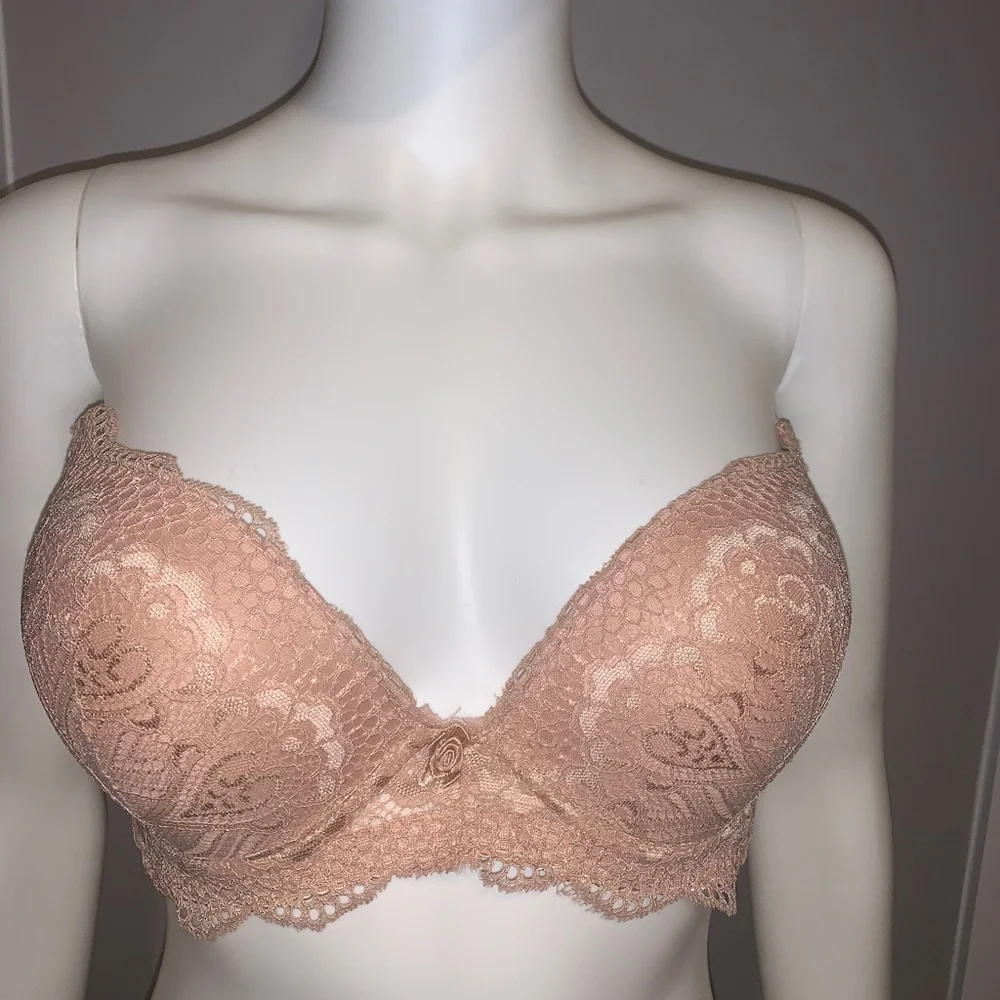 Pink Rene Rofe Bra. - Picture 4 of 9